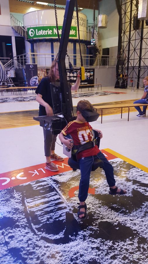 הליכת ירח במרכז החלל האירופאי